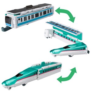 VooV(ブーブ) 変形電車8台セット（バンダイ 商品・サービスサイト 
