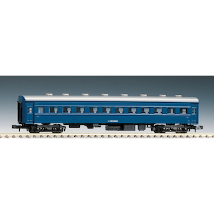 再生産】(N) 2515 国鉄客車 オハ35形(戦後型・折妻・青色)（1両 
