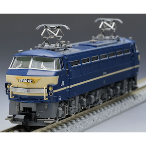 (N) 7143 JR EF66-0形電気機関車（後期型・特急牽引機・グレー台車）