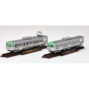 (N) 鉄道コレクション 上毛電気鉄道700形ミントグリーン 2両セット