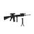 �g�~�[�e�b�N�b�y�Đ��Y�z1/12 ���g���A�[�����[ M16A4�^�C�v�yLA056�z�bTT 307464 LA056 M16A4����