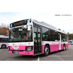 (N) ザ・バスコレクション 松戸新京成バス創立15周年記念 新京成電車デザインバス
