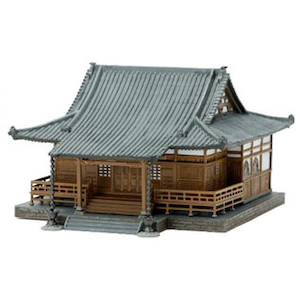 (N) 建物コレクション028-4 お寺A4