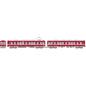 (N) 鉄道コレクション 高松琴平電気鉄道1080形（還暦の赤い電車） 2両セット