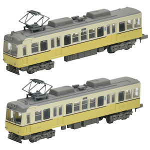トミーテック｜(N) 鉄道コレクション 京阪電車大津線600形1次車（びわこ号色塗装車両）2両セット｜TT ﾃﾂｺﾚ ｹｲﾊﾝ ｵｵﾂｾﾝ600 ﾋﾞﾜｺｺﾞｳ 2R