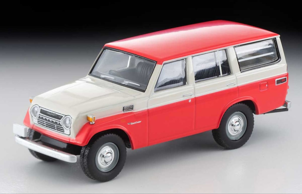 1/64 LV-104d トヨタ ランドクルーザー FJ56V型 (白/青)【333265