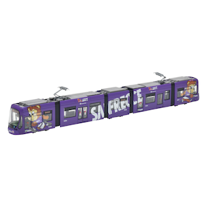 (N) 鉄道コレクション 広島電鉄5100形5108号  グリーンムーバーマックス サンフレッチェ広島 デザイン