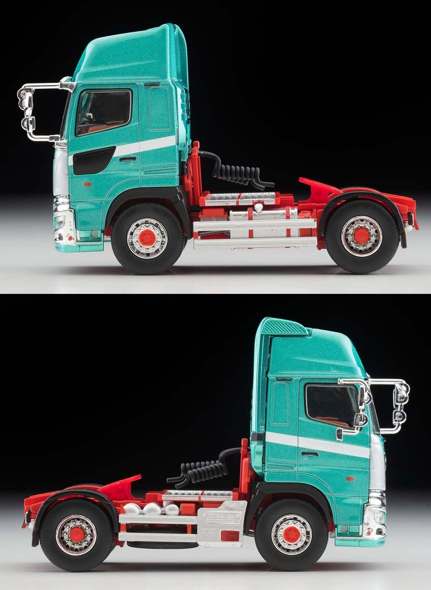 1/64 LV-N298a 日野プロフィア トラクタヘッド（緑）【320524