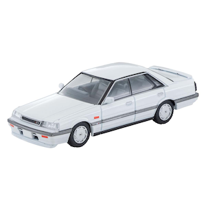 1/64 LV-N301a 日産 スカイライン 4ドアHT GTパサージュ ツインカム24Ｖ（白）　87年式【320548】