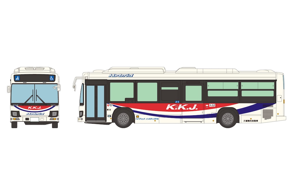 JH044＞全国バスコレ80 川越観光自動車｜製品をさがす｜ジオコレ