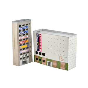 (N) ペーパーストラクチャーC01 雑居ビル・百貨店【在庫処分】