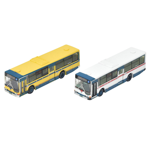 トミーテック｜(N) ザ・バスコレクション 船橋新京成バス レトロカラー2台セット｜TT ﾊﾞｽｺﾚ ﾌﾅﾊﾞｼｼﾝｹｲｾｲﾊﾞｽ ﾚﾄﾛｶﾗｰ 2ﾀﾞｲ