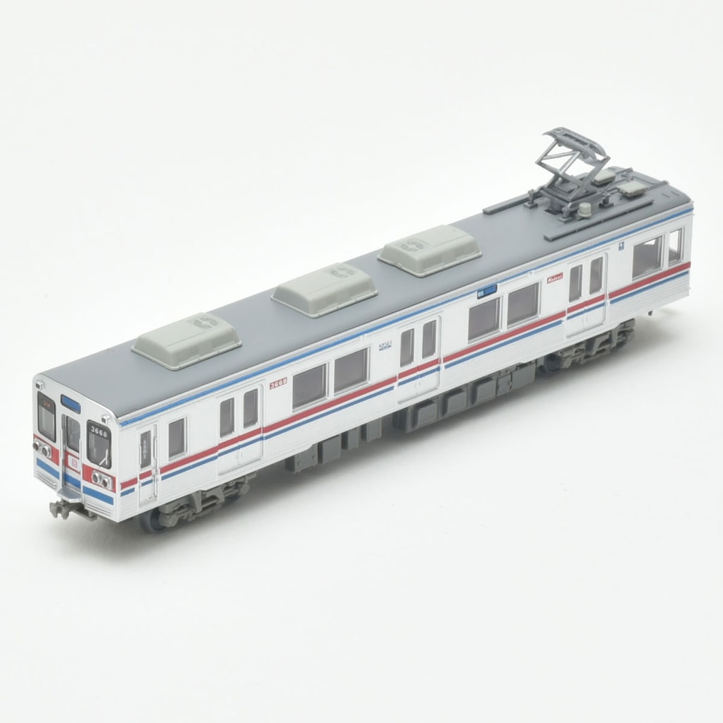 鉄道コレクション京成3600形　3688編成　6両セット（Ｎ化済み） N) 鉄道コレクション 京成電鉄3600形・3100形 新造車両回送列車