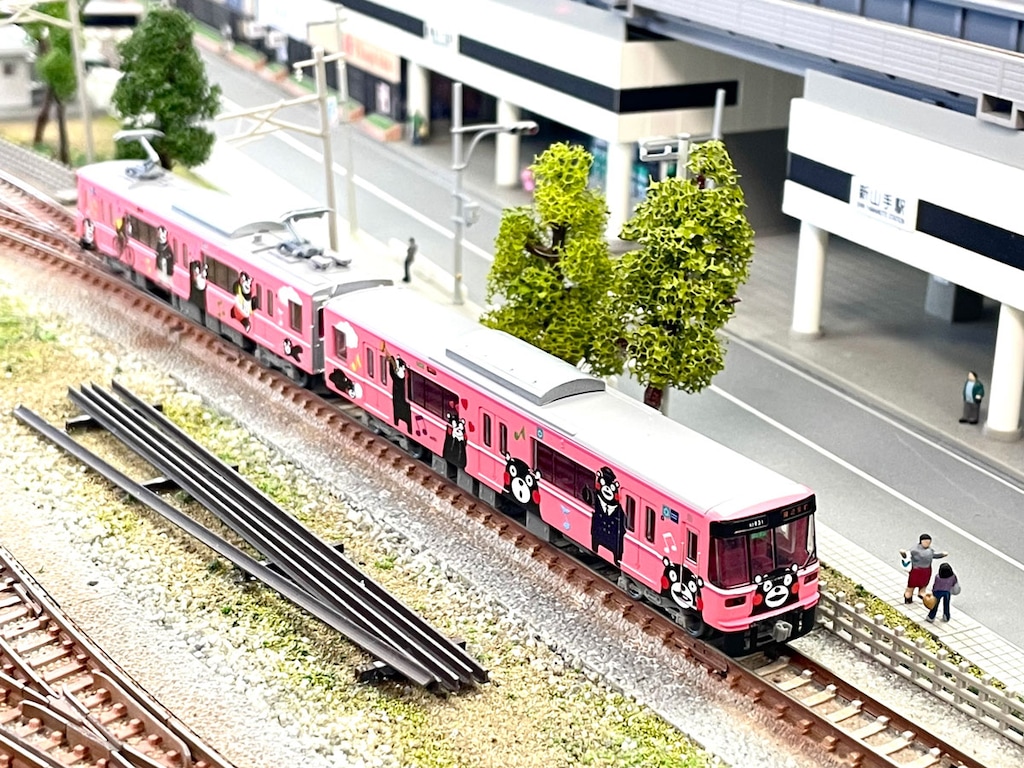 N) 鉄道コレクション 熊本電気鉄道03形(くまモンラッピング） 2