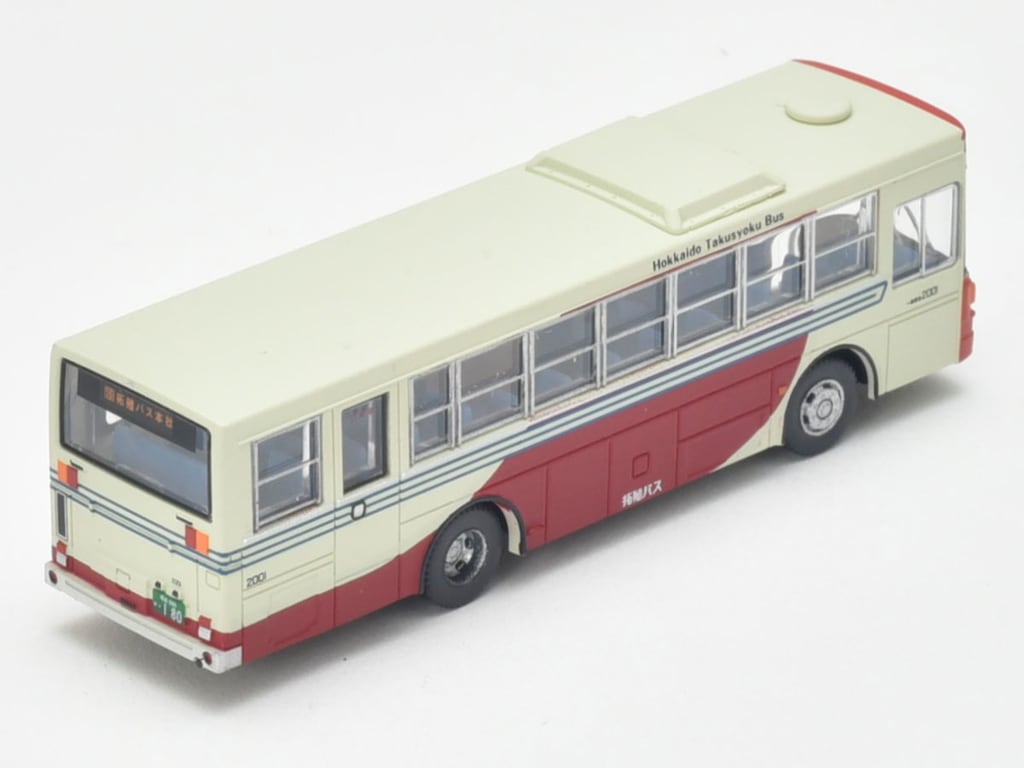 バス型ミニチュア 青黒デザイン 北海道拓殖バス 富士重工業 7E関東バスカラー｜製品をさがす