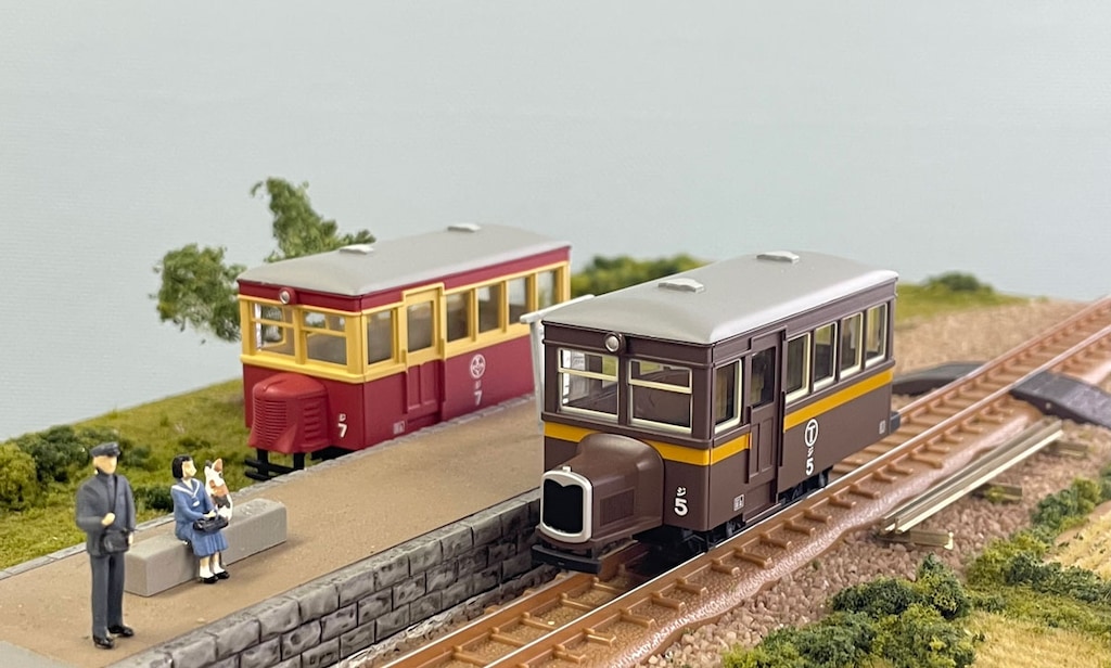 HOナロー) 鉄道コレクション ナローゲージ80 猫屋線 ジ7旧塗装