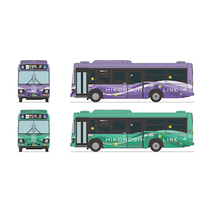 トミーテック｜(N) ザ・バスコレクション JR九州日田彦山線 BRT ひこぼしライン 2台セット｜TT ﾊﾞｽｺﾚ JRｷｭｳｼｭｳﾋﾀﾋｺｻﾝｾﾝ BRT ﾋｺﾎﾞｼﾗｲﾝ