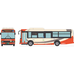 トミーテック｜(HO) 全国バスコレ80 北鉄奥能登バス【JH055】｜TT ﾊﾞｽｺﾚ80 JH055 ﾎｸﾃﾂｵｸﾉﾄﾊﾞｽ