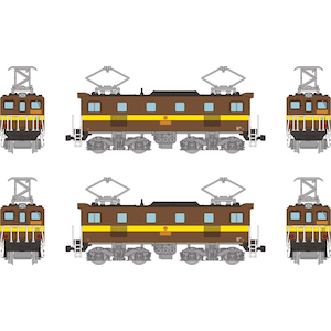 トミーテック｜(N) 鉄道コレクション 三岐鉄道ED5081形 2両セット｜ﾃﾂｺﾚ ｻﾝｷﾞﾃﾂﾄﾞｳED5081 2Rｾｯﾄ