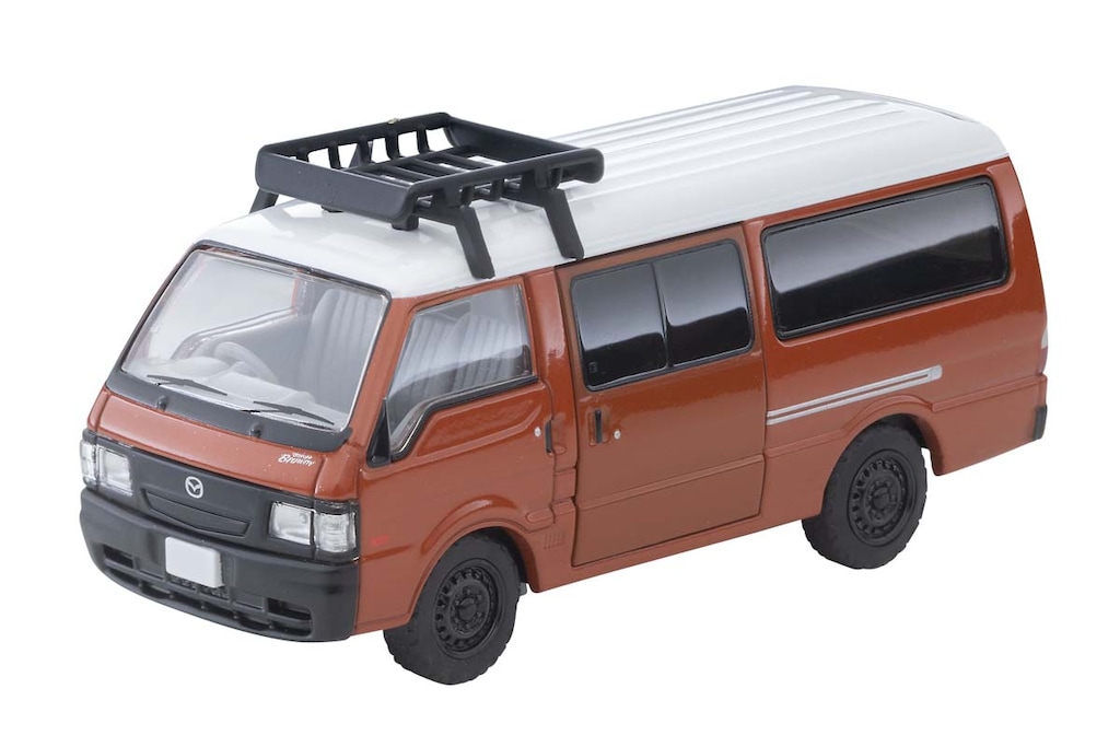1/64 LV-N310d マツダ ボンゴブローニイ バン カスタム仕様（茶