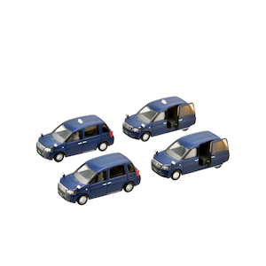トミーテック｜(N) ザ・カーコレクション基本セット選（セレクト） JPNタクシー 深藍｜TT ｶｰｺﾚｷﾎﾝｾﾚｸﾄ JPNﾀｸｼｰ ｺｲｱｲ