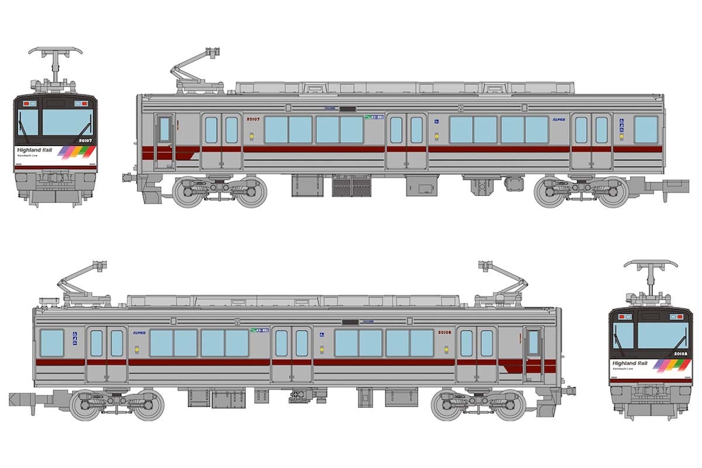 鉄道コレクション アルピコ交通20100形 鉄道】鉄道コレクション「アルピコ交通20100形 アルピコver」を