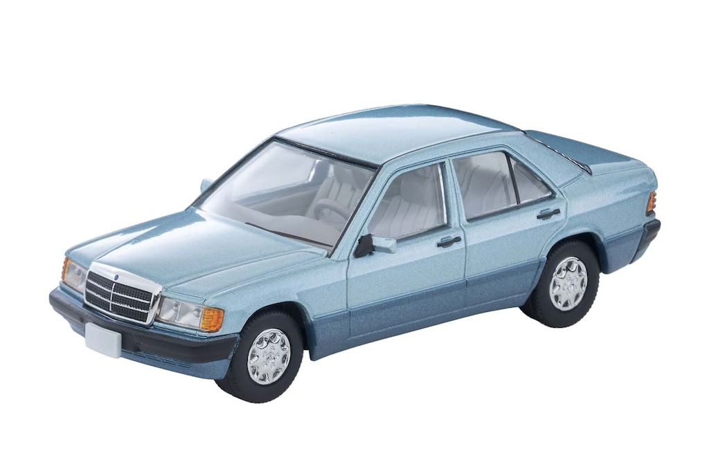 1/64 LV-N77c メルセデスベンツ 190 E（パールブルー） 92年式【339847