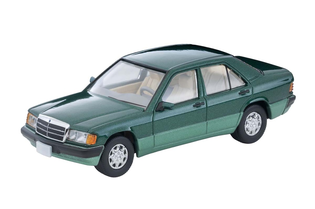 1/64 LV-N77d メルセデスベンツ 190 E（グリーン） 92年式【341826