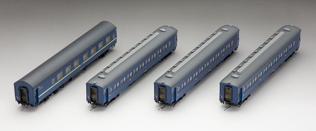 TOMIX HO-9035 10・32系寝台客車(青)4両セット【A'】jsh022302 | HO-