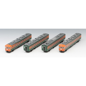 (HO) HO-9048 国鉄153系急行電車（冷改車・低運転台）基本セット(4両)