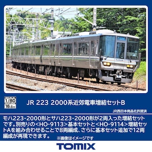 HO) HO-9114 JR 223 2000系近郊電車増結セットA(2両) | トミックス 