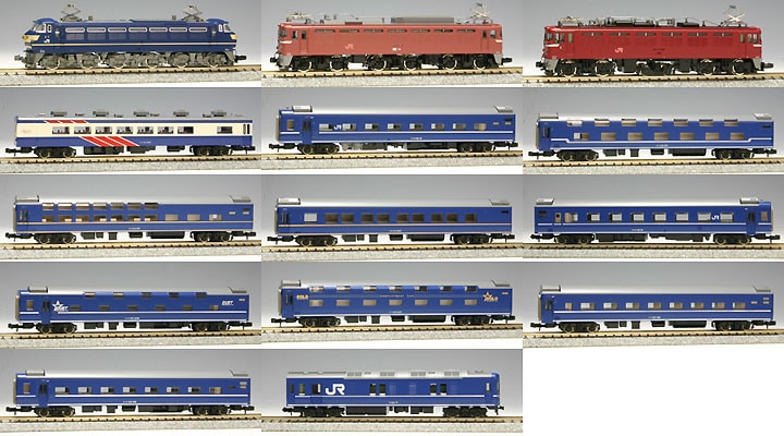 トミーテック 【限定品】なは　あかつき　マーク　トミックス　tomix ED76 EF81 14系　24系　さよなら