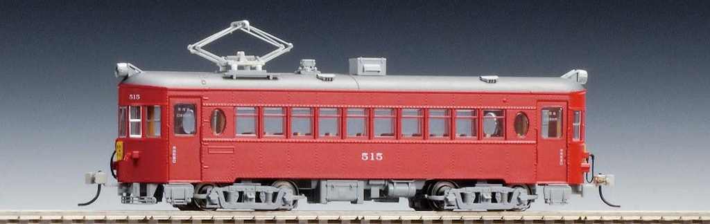トミックス 名古屋鉄道モ510系、 スカーレット 新品 未走行品、 HO) HO-618 名古屋鉄道 モ510形（スカーレット） | トミックス