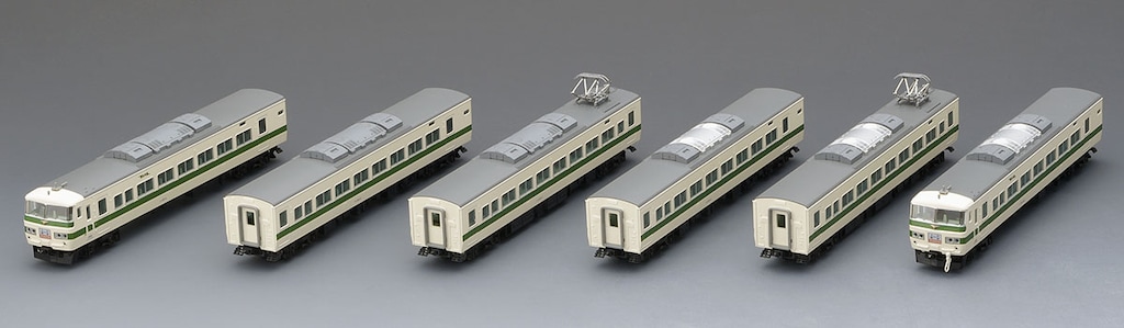 N) 97958 JR 185 0系特急電車（なつかしの新幹線リレー号） 6両
