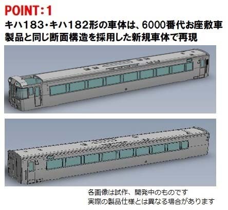 N) 97959 JR キハ183系特急ディーゼルカー（さよならキハ183系