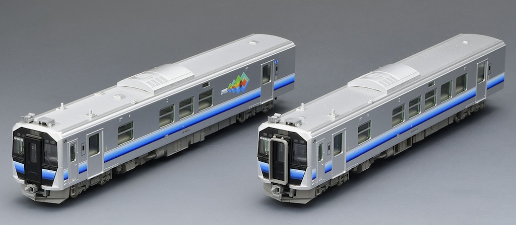TOMIX 98107 JR GV-E401·402 ディーゼルカー(秋田色) N) 98107 JR GV-E401・GV-E402形ディーゼルカー（秋田色）セット