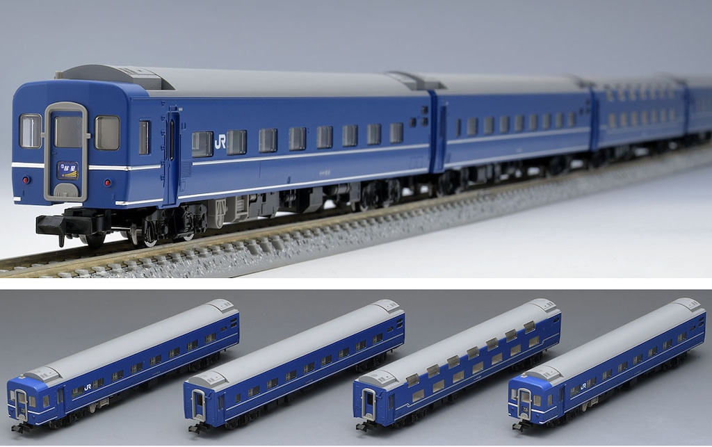 N) 98450 JR 14系15形特急寝台客車（彗星）セット（4両） | Joshin webショップ 通販 | トミックス | トミックス  98450 14ケイ15ガタ トッキュウシンダイキャクシャ スイセイ 4R