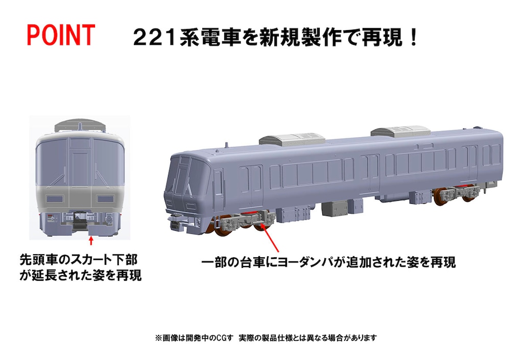 N) 98466 JR 221系近郊電車基本セットA（4両） | トミックス