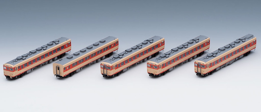 N) 98493 国鉄 キハ58系急行ディーゼルカー（ときわ）セット（5