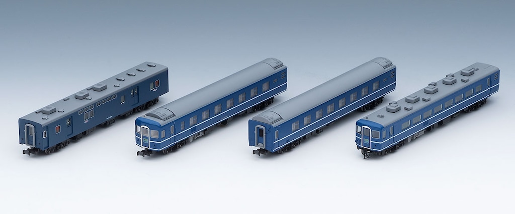 マリモさん 専用 国鉄 14-500系客車 (まりも) 基本セット (基本・4両セット