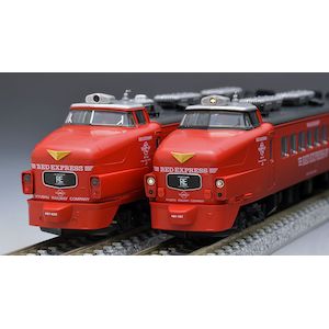 トミックス｜(N) 98777 JR 485系特急電車（クロ481-100・RED EXPRESS）セット（6両）｜ﾄﾐｯｸｽ 98777 485 ｸﾛ481-100 RED EXPRESS 6R