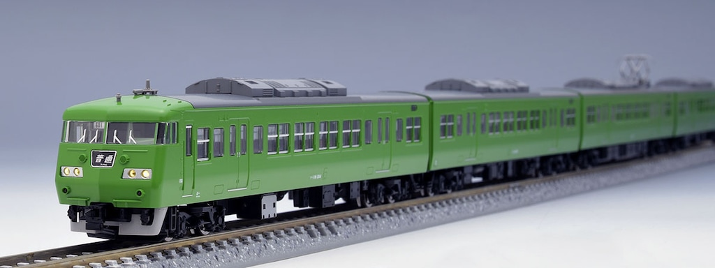 N) 98782 JR 117-300系近郊電車(緑色)セット（6両