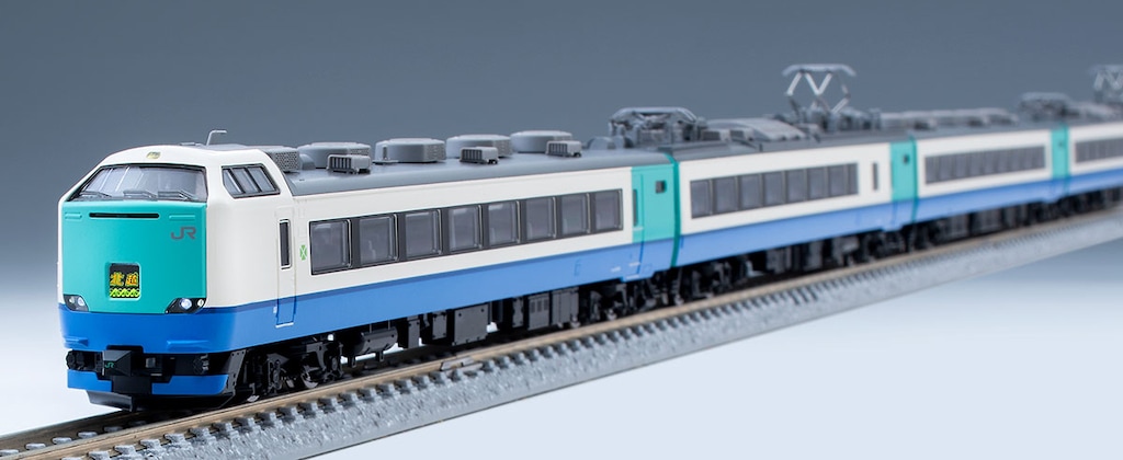 N) 98801 JR 485-3000系特急電車(上沼垂色)セット(6両