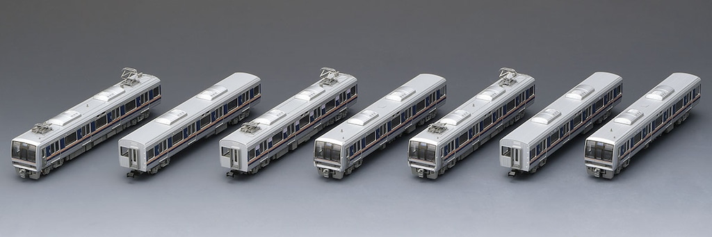 N) 98837 JR 207-1000系通勤電車（転落防止幌付）セット（7両