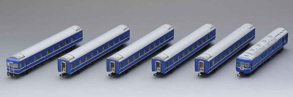 N) 98845 国鉄 24系24形特急寝台客車（ゆうづる）基本セット(6両