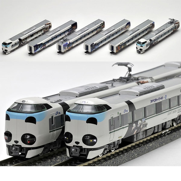 N) 98987 JR 287系特急電車(パンダくろしお・Smileアドベンチャートレイン)(6両)【限定品】 | トミックス | トミックス  98987 287ケイ パンダクロシオ 6R | Joshin webショップ 通販