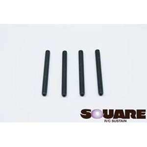 ステンレスホーロービス ブラックメッキ M3×30　(4個入)【HSB-330】