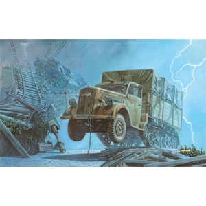 【再生産】1/72 独・オペル マウルティーア ハーフトラック Sd.kfz.3【072T715】