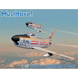1/48 ノースアメリカン・セイバードックF86K単座戦闘機・レジンEパーツ【FM48002】