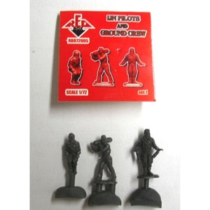 1/72 日本海軍航空隊 整備兵と操縦士 3体Vol.1 酸素ボンベ